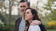 Jon Hamm with Lena Hall in Your Friends and Neighbors | Image via Instagram: lenarockerhall